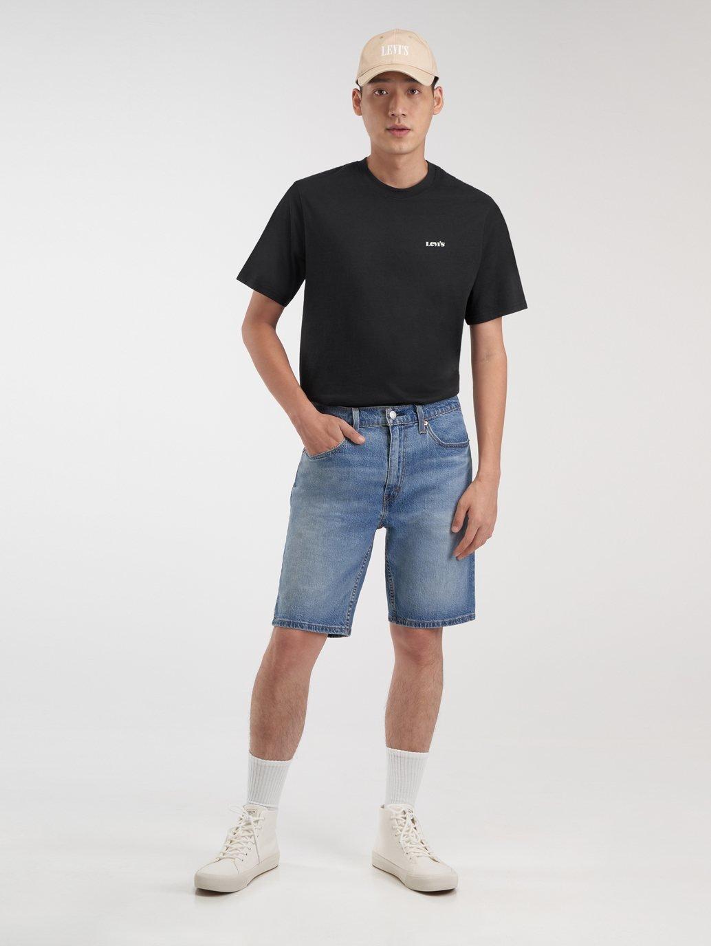 levis singapore mens standard jean shorts 398640006 10 Model Front